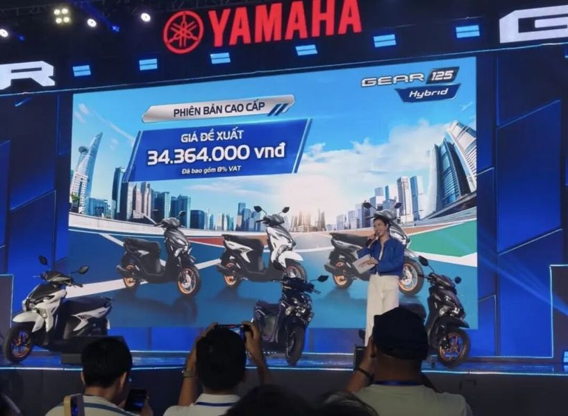 Yamaha Gear 125 Hybrid ra mắt Việt Nam: Xe tay ga hybrid đầu tiên của Yamaha, giá từ 49,9 triệu đồng